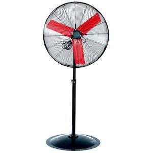 Powerbuilt 76cm High Velocity Pedestal Oscillating Fan