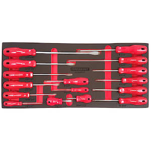 Powerbuilt 17Pc Screwdriver Foam Tray ONLY