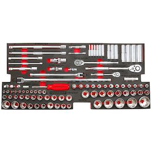 Tool Tray: Powerbuilt 94Pc Socket Driver & Accessory Tray