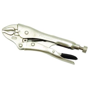 Pliers: Powerbuilt 175Mm Curved Jaw Locking Plier