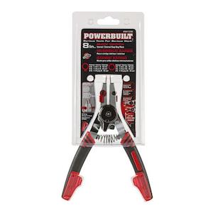 Pliers: Powerbuilt Quick Switch Snap Ring Plier Internal/External