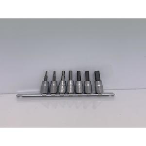 Socket Sets: Unison 7pc 3/8" Hex Socket Set