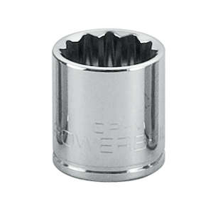 Socket Specialty: Powerbuilt 1/2" Drive Standard Sockets Metric