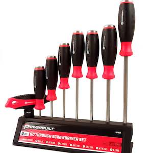 8pc ‘Go-Through’ Screwdriver Set