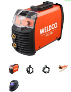 Arc Mma Stick: WELDCO 180A ARC (MMA) 15a Plug Combo