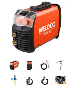 WELDCO 140A ARC (MMA) / TIG Welder DC TIG COMBO
