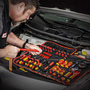 3/8″ Dr 33pc VDE Tool Set W/Storage Roll