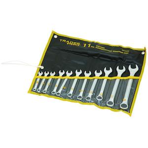 Trades Pro 11Pc Metric R&Oe Spanner Set