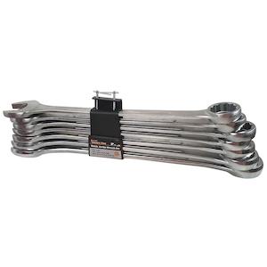 Trades Pro 7Pc Metric Jumbo R&Oe Spanner Set (50-63Mm)