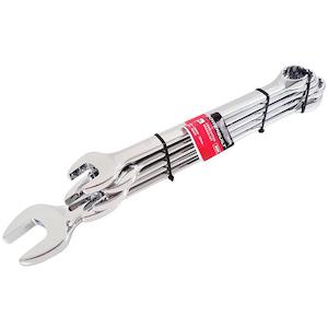 Powerbuilt 5Pc Metric Jumbo R&Oe Fully Polished Spanner Set