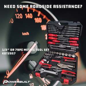 POWERBUILT 1/2Dr 79pc Metric Tool Set