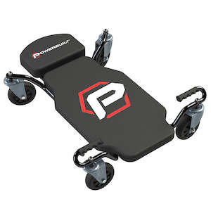 Powerbuilt: All-Terrain Spider Creeper With Adjustable Headrest
