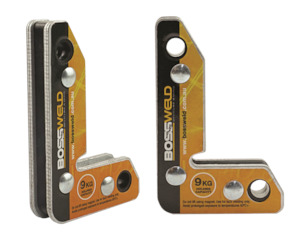 Bossweld Right Angle Magnet 2 Piece Set