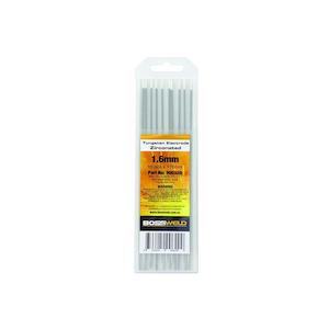 Welding Electrodes: Bossweld Electrode Tungsten Zirconated - 3.2mm X 178mm 10Pk