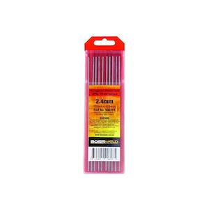 Welding Electrodes: Bossweld Electrode Tungsten 2% Thoriated - 3.2mm x 178mm 10pk