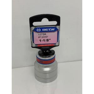 King Tony 1/2"Dr Gpt Socket 1-1/8"