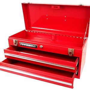 Powerbuilt Tool Chests Racing Series: Powerbuilt 2 Drawer Portable Tool Box