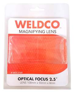 Welding Consumables: WELDCO Weldco Magnifying Lens - 2.5