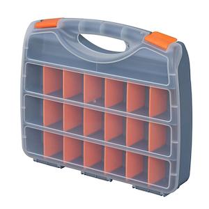 Sorting Boxes: Trades Pro Sorting Box With 18 Dividers