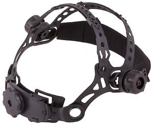 Welding Helmet Spares: WELDSAFE HELMET HEAD GEAR - TITANIUM & PLATINUM