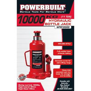 Powerbuilt 11Ton / 10000Kg Bottle Jack