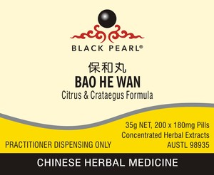 BAO HE WAN - Citrus & Crataegus Formula - Herbs for Health NZ