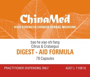 Products: DIGEST-AID Formula - Citrus & Crataegus - bao he xiao shi fang - Herbs for Health NZ