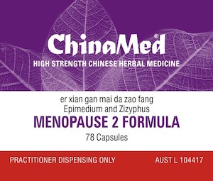 Products: MENOPAUSE 2 Formula - Epimedium and Zizyphus - er xian gan mai da zao fang - Herbs for Health NZ