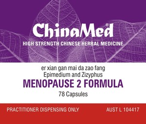 Products: MENOPAUSE 2 Formula - Epimedium and Zizyphus - er xian gan mai da zao fang - Herbs for Health NZ