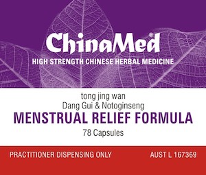 Products: MENSTRUAL RELIEF Formula - Dang-gui & Notoginseng - tong jing fang - Herbs for Health NZ