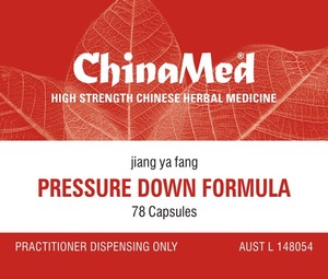 PRESSURE DOWN Formula - jiang ya fang - Herbs for Health NZ