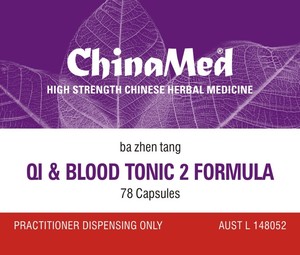QI & BLOOD TONIC 2 Formula - ba zhen tang - Herbs for Health NZ