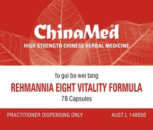 REHMANNIA EIGHT VITALITY Formula - fu gui ba wei tang - Herbs for Health NZ