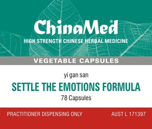 SETTLE THE EMOTIONS Formula - yi gan san - Herbs for Health NZ