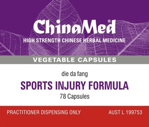 SPORTS INJURY Formula - Dragon's Blood & Notoginseng - die da fang - Herbs for Health NZ