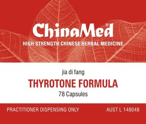 THYROTONE Formula - jia di fang - Herbs for Health NZ