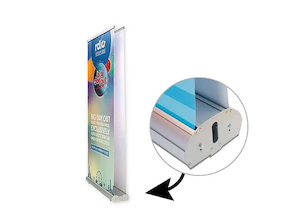 Double-sided Pull Up Banner Stand - Hercules Instant Shelter