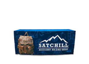 Custom Printed Fitted Table Covers - Full Colour - 4FT, 6FT, 8FT - Hercules Instant Shelter