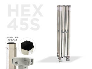 Gazebo Frame - HEX 45S - Hercules Instant Shelter