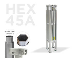 Gazebo Frame - HEX 45A - Hercules Instant Shelter