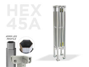 Products: Gazebo Frame - HEX 45A - Hercules Instant Shelter