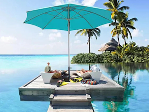 Eventi market umbrella 2.8m Octagon - Hercules Instant Shelter