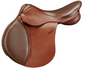Second Hand Jump Saddles: Loxley by Bliss of London Eventer Saddle 17.5" Brown - SOLD!