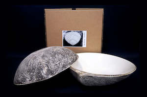 Pottery: Large Shell Bowl