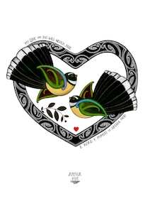 Amber Smith: Aroha Piwakawaka