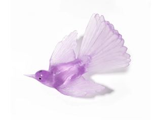 Luke Jacomb Studio: Pīwakawaka / Fantail - Fuchsia