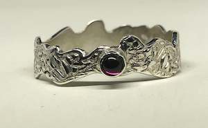 Anthill Garnet Cabochon Ring