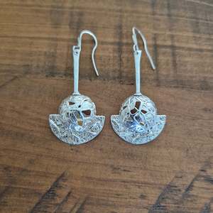 Domed Earrings