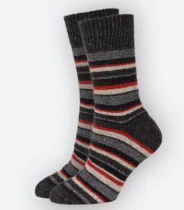 Possum Merino: Striped Socks