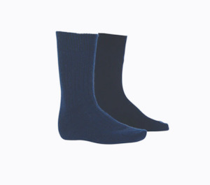 Possum Merino: Ribbed Socks